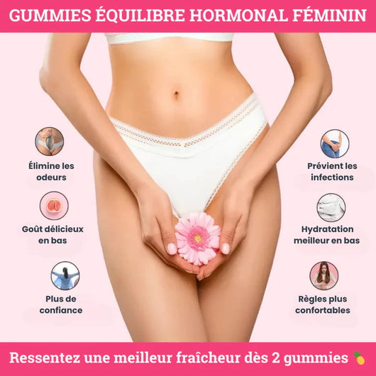 Gummies Équilibre Féminin - Ananas | 1 + 1 OFFERT