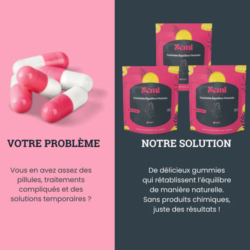 Gummies Équilibre Féminin - Ananas | 1 + 1 OFFERT