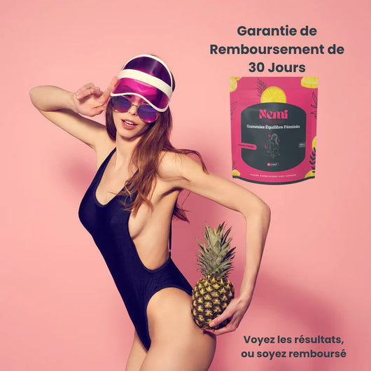 Gummies Équilibre Féminin - Ananas | 1 + 1 OFFERT