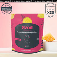 Gummies Équilibre Féminin - Ananas | 1 + 1 OFFERT