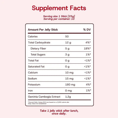 Bâtonnets gélifiés Glow & Go