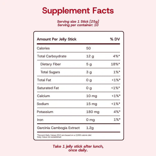 Bâtonnets gélifiés Glow & Go